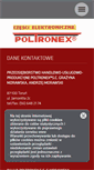 Mobile Screenshot of poltronex.com.pl